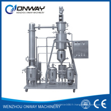 Équipement de distillation à vide Distiller mince Agitated High Efficient Efficient Mini Evaporateur Rotary pour Recycler Huile Occasion